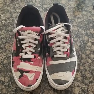 VANS Kyle Walker Pro Shoes Pink Camo 9.5M